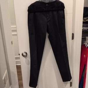 Haggar Charcoal Black Trousers